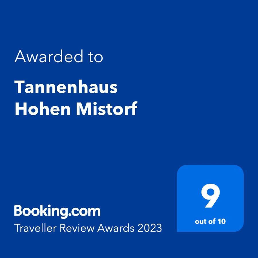 הוילה Alt Suhrkow Tannenhaus Hohen Mistorf מראה חיצוני תמונה